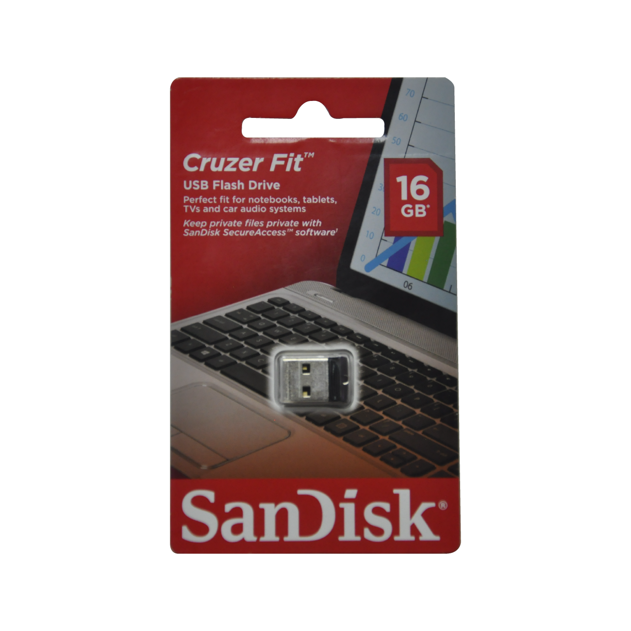 Pendrive Sandisk Cruzer Fit 16GB 3.0