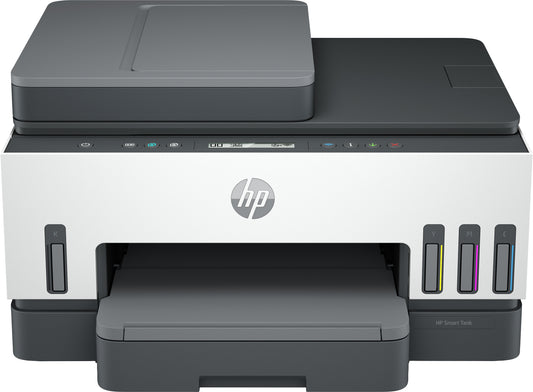 Impresora HP Tinta Continua Multifuncional Color Smart Tank 750 WiFi Red Impresión Duplex ADF Bluetooth