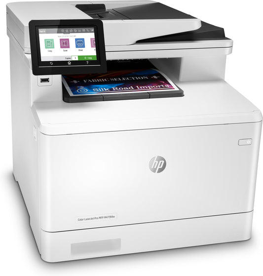 Impresora Laser Multifuncional a Color HP M479fdw Duplex Red WiFi ADF Fax