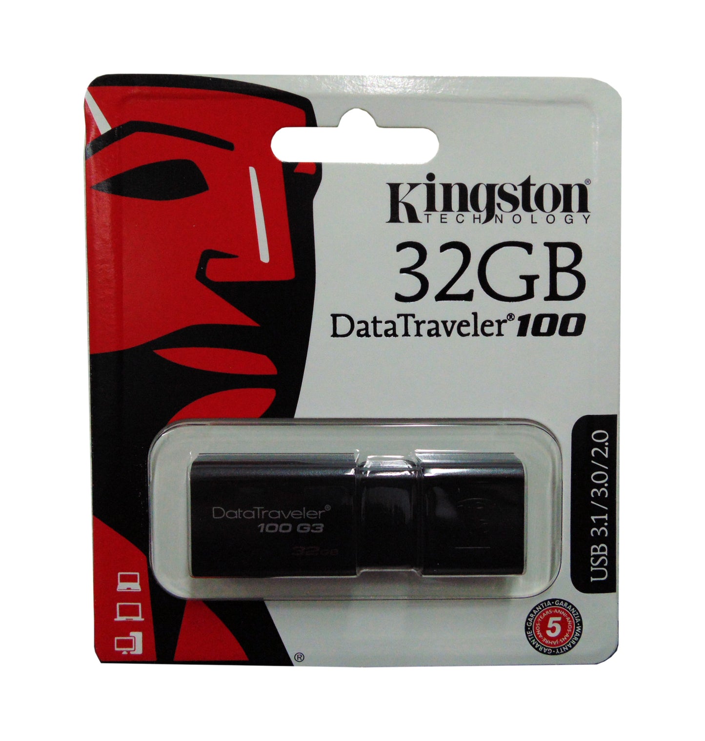 Pendrive Kingston Data Traveler 100 G3 32GB USB 3.0