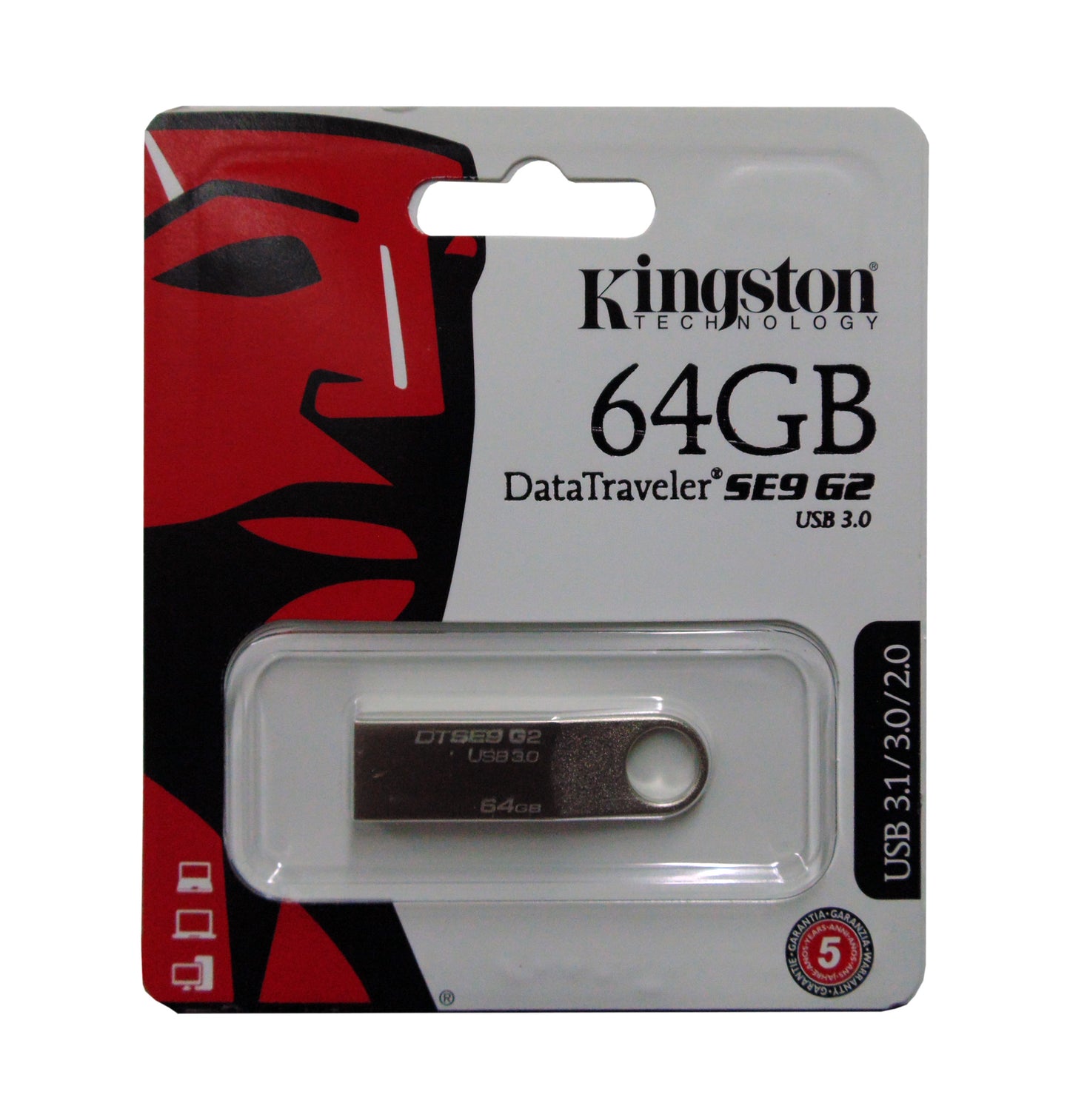 Pendrive Kingston DataTraveler SE9 G2 64GB USB 3.0