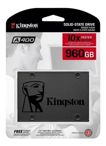 Disco Duro Solido SSD Kingston A400 960GB 2.5" SATA