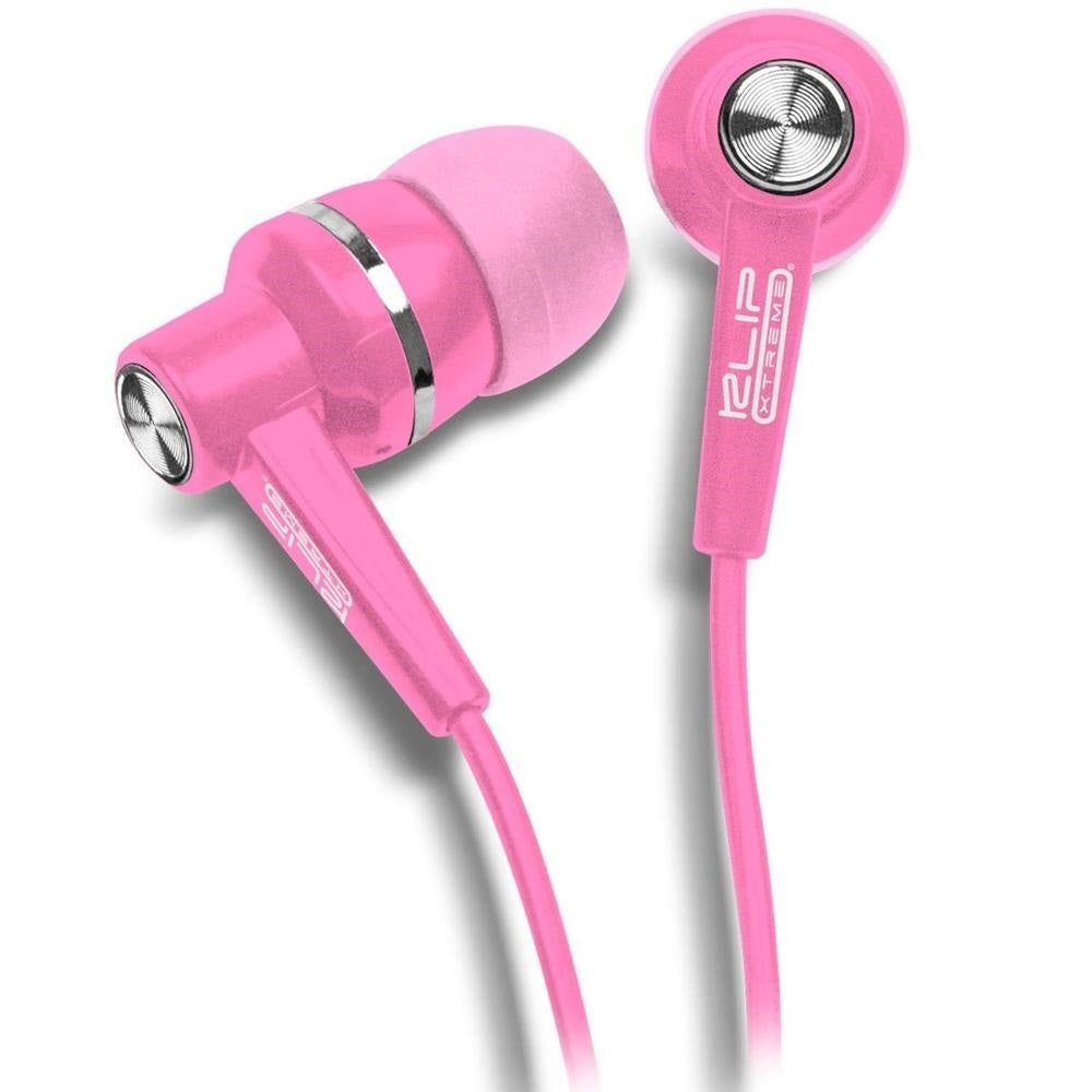 Audifonos Klipx Sport In-Ear Alambricos Pink