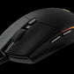 Mouse Alambrico Gaming Logitech G203 Lightsync 8000DPI 6 Botones RGB Negro