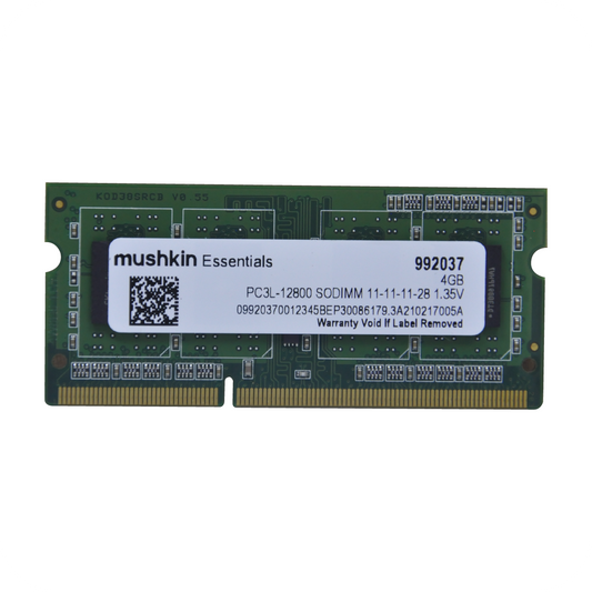Memoria RAM Mushkin 4GB DDR3 1600Mhz SO-DIMM