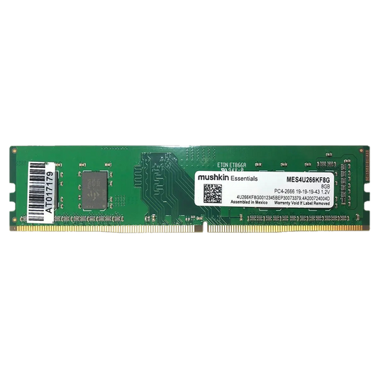 Memoria RAM Mushkin 8GB DDR4 2666Mhz U-DIMM